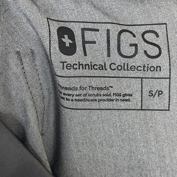 FIGS Zamora Jogger Scrub Pants S Graphite Gray Technical Collection Medical - Picture 8 of 8